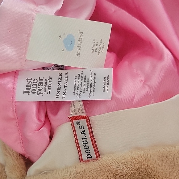 Set of 3 lovey Security Blankets Unicorn Elephant Puppy - Picture 4 of 4